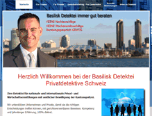 Tablet Screenshot of basiliskdetektei.ch